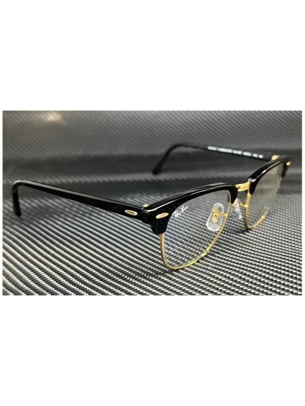 New Ray Ban Men  Black Sunglasses  51- 21- 145